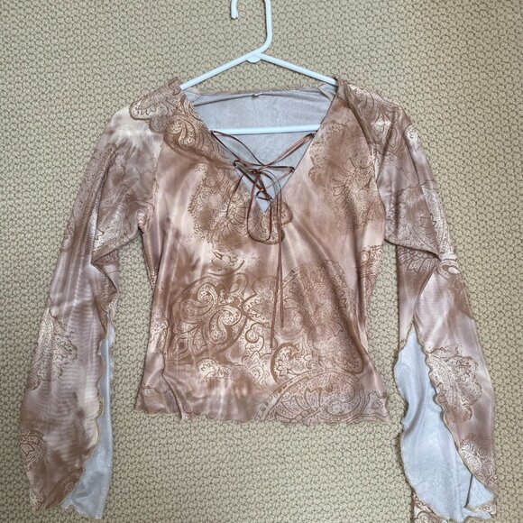 Vintage Paisley Long Sleeve - Picture 2 of 4